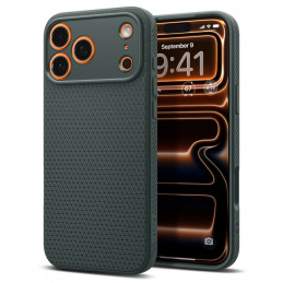 „Spigen Liquid Air“ dėklas, skirtas „iPhone 17 Pro Max“ – žalias