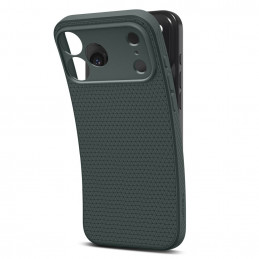 „Spigen Liquid Air“ dėklas, skirtas „iPhone 17 Pro Max“ – žalias