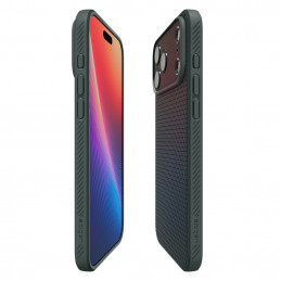 „Spigen Liquid Air“ dėklas, skirtas „iPhone 17 Pro Max“ – žalias