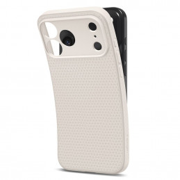 „Spigen Liquid Air“ dėklas, skirtas „iPhone 17 Pro Max“ – titano spalvos