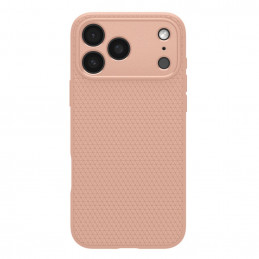 „Spigen Liquid Air“ dėklas, skirtas „iPhone 17 Pro Max“ – titano rožinis