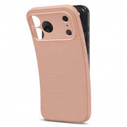 „Spigen Liquid Air“ dėklas, skirtas „iPhone 17 Pro Max“ – titano rožinis