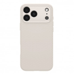 „Spigen Liquid Air“ dėklas, skirtas „iPhone 17 Pro“ – titano spalvos