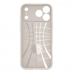 „Spigen Liquid Air“ dėklas, skirtas „iPhone 17 Pro“ – titano spalvos