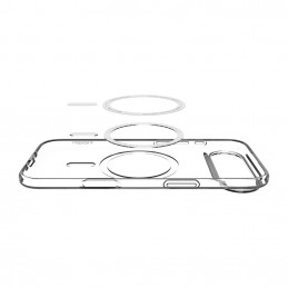 „Spigen Liquid Crystal MagSafe“ dėklas, skirtas „iPhone 17 Air“ – skaidrus ir baltas
