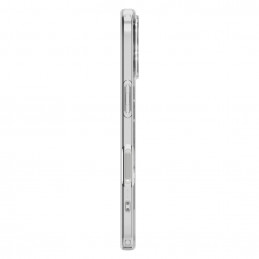 „Spigen Liquid Crystal MagSafe“ dėklas, skirtas „iPhone 17“ – skaidrus ir baltas