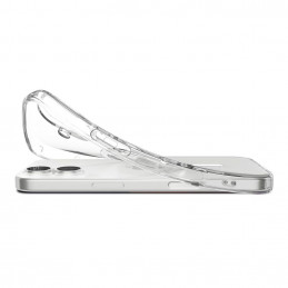 „Spigen Liquid Crystal MagSafe“ dėklas, skirtas „iPhone 17“ – skaidrus ir baltas