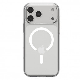 „Spigen Liquid Crystal MagSafe“ dėklas, skirtas „iPhone 17 Pro“ – skaidrus ir baltas