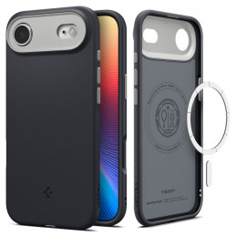 „Spigen Nano Pop MagSafe“ dėklas, skirtas „iPhone 17 Air“ – juodas