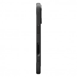 „Spigen Rugged Armor Mag MagSafe“ dėklas, skirtas iPhone 17 – matinės juodos spalvos