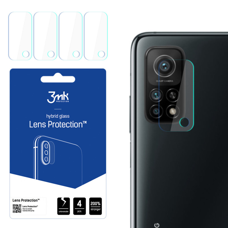 3mk Lens Protection™ hibridinis fotoaparato stiklas, skirtas Xiaomi Mi 10T / Mi 10T Pro 5G