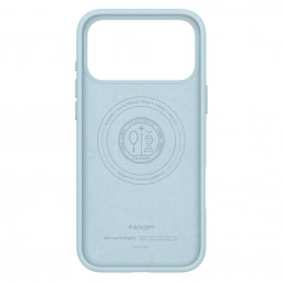 „Spigen Silicone Fit MagSafe“ dėklas, skirtas „iPhone 17 Pro Max“ – mėlynas