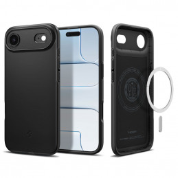 „Spigen Thin Fit MagSafe“ dėklas, skirtas „iPhone 17 Air“ – juodas