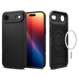 „Spigen Thin Fit MagSafe“ dėklas, skirtas „iPhone 17 Air“ – juodas