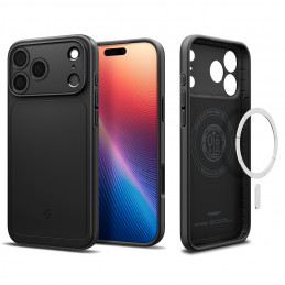 „Spigen Thin Fit MagSafe“ dėklas, skirtas „iPhone 17 Pro Max“ – juodas