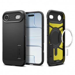„Spigen Tough Armor „T““ „MagSafe“ dėklas, skirtas „iPhone 17 Air“ – juodas