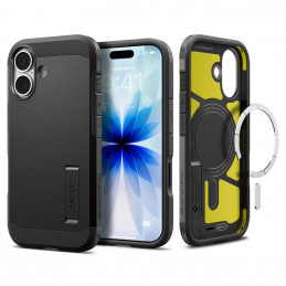 „Spigen Tough Armor“ „T“ „MagSafe“ dėklas, skirtas „iPhone 17“ – juodas