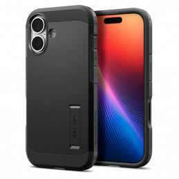 „Spigen Tough Armor“ „T“ „MagSafe“ dėklas, skirtas „iPhone 17“ – juodas