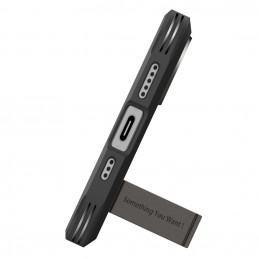 „Spigen Tough Armor „T“ MagSafe“ dėklas, skirtas iPhone 17 – pilkas