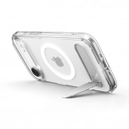 „Spigen Ultra Hybrid „S““ „MagSafe“ dėklas, skirtas „iPhone 17 Air“ – skaidrus ir baltas