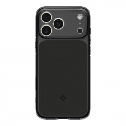 „Spigen Ultra Hybrid“ „T“ formos „MagSafe“ dėklas, skirtas „iPhone 17 Pro Max“ – matinės juodos spalvos