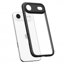 „Spigen Ultra Hybrid“ dėklas, skirtas „iPhone 17 Air“ – matinės juodos spalvos