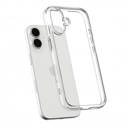 „Spigen Ultra Hybrid“ dėklas, skirtas „iPhone 17“ – skaidrus