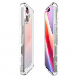 „Spigen Ultra Hybrid“ dėklas, skirtas „iPhone 17“ – skaidrus