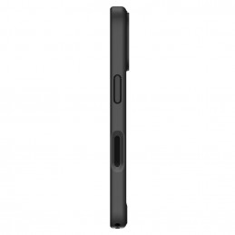 „Spigen Ultra Hybrid“ dėklas, skirtas „iPhone 17“ – matinės juodos spalvos