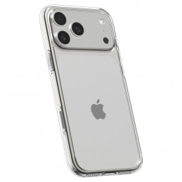„Spigen Ultra Hybrid“ dėklas, skirtas „iPhone 17 Pro“ – skaidrus