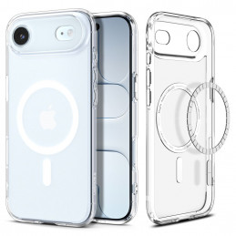 „Spigen Ultra Hybrid MagSafe“ dėklas, skirtas „iPhone 17 Air“ – baltas