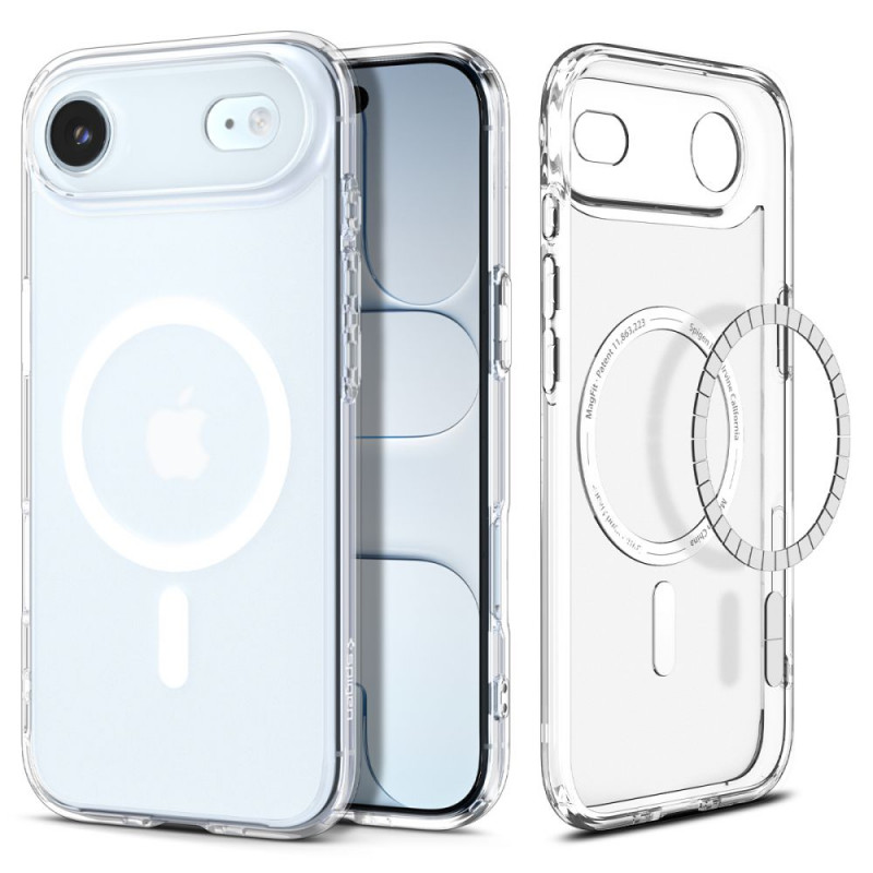 „Spigen Ultra Hybrid MagSafe“ dėklas, skirtas „iPhone 17 Air“ – baltas