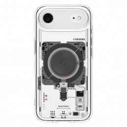 „Spigen Ultra Hybrid MagSafe“ dėklas, skirtas „iPhone 17 Air Neo One“ – skaidrus