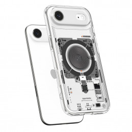 „Spigen Ultra Hybrid MagSafe“ dėklas, skirtas „iPhone 17 Air Neo One“ – skaidrus