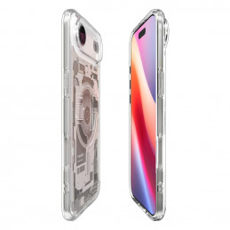„Spigen Ultra Hybrid MagSafe“ dėklas, skirtas „iPhone 17 Air Zero One“ – titano spalvos