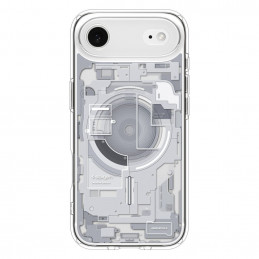 „Spigen Ultra Hybrid MagSafe“ dėklas, skirtas „iPhone 17 Air Zero One“ – baltas