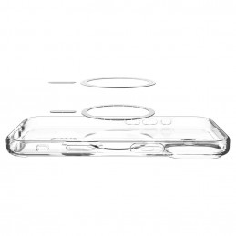 „Spigen Ultra Hybrid MagSafe“ dėklas, skirtas „iPhone 17“ – permatomas auksinis