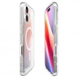 „Spigen Ultra Hybrid MagSafe“ dėklas, skirtas „iPhone 17“ – baltas