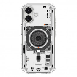 „Spigen Ultra Hybrid MagSafe“ dėklas, skirtas „iPhone 17 Neo One“ – skaidrus