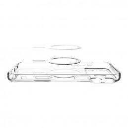 „Spigen Ultra Hybrid MagSafe“ dėklas, skirtas „iPhone 17 Pro Max“ – baltas