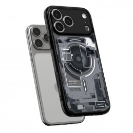 „Spigen Ultra Hybrid MagSafe“ dėklas, skirtas „iPhone 17 Pro Max Neo One“ – juodas