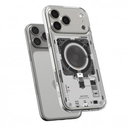 „Spigen Ultra Hybrid MagSafe“ dėklas, skirtas „iPhone 17 Pro Neo One“ – skaidrus