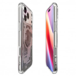 „Spigen Ultra Hybrid MagSafe“ dėklas, skirtas „iPhone 17 Pro Zero One“ – titano spalvos