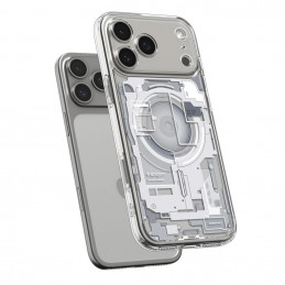 „Spigen Ultra Hybrid MagSafe“ dėklas, skirtas „iPhone 17 Pro Zero One“ – baltas