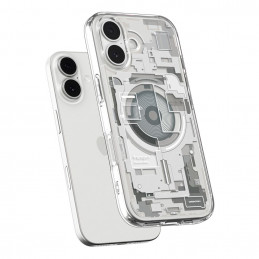 „Spigen Ultra Hybrid MagSafe“ dėklas, skirtas „iPhone 17 Zero One“ – titano spalvos