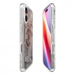 „Spigen Ultra Hybrid MagSafe“ dėklas, skirtas „iPhone 17 Zero One“ – titano spalvos