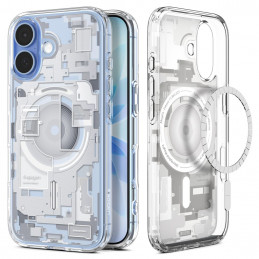 „Spigen Ultra Hybrid MagSafe“ dėklas, skirtas „iPhone 17 Zero One“ – baltas