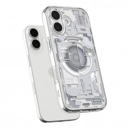 „Spigen Ultra Hybrid MagSafe“ dėklas, skirtas „iPhone 17 Zero One“ – baltas