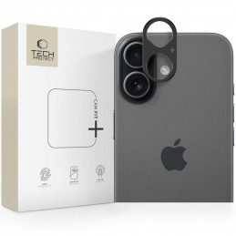 „Tech-Protect Camalloy Fit+ iPhone 17“ dėklas – juodas