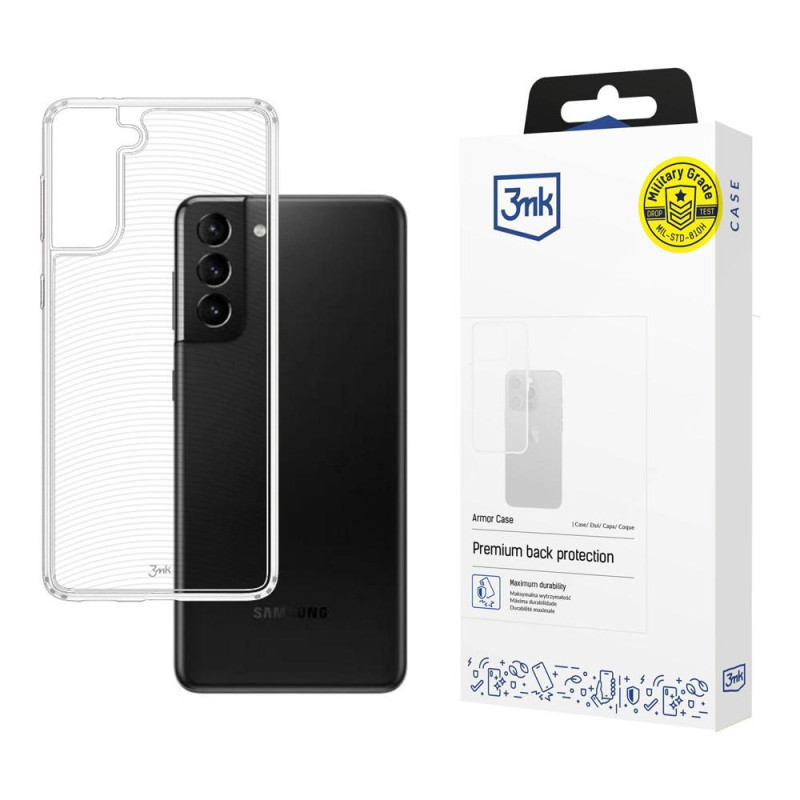 3mk Armor Case Samsung Galaxy S21 5G - skaidrus